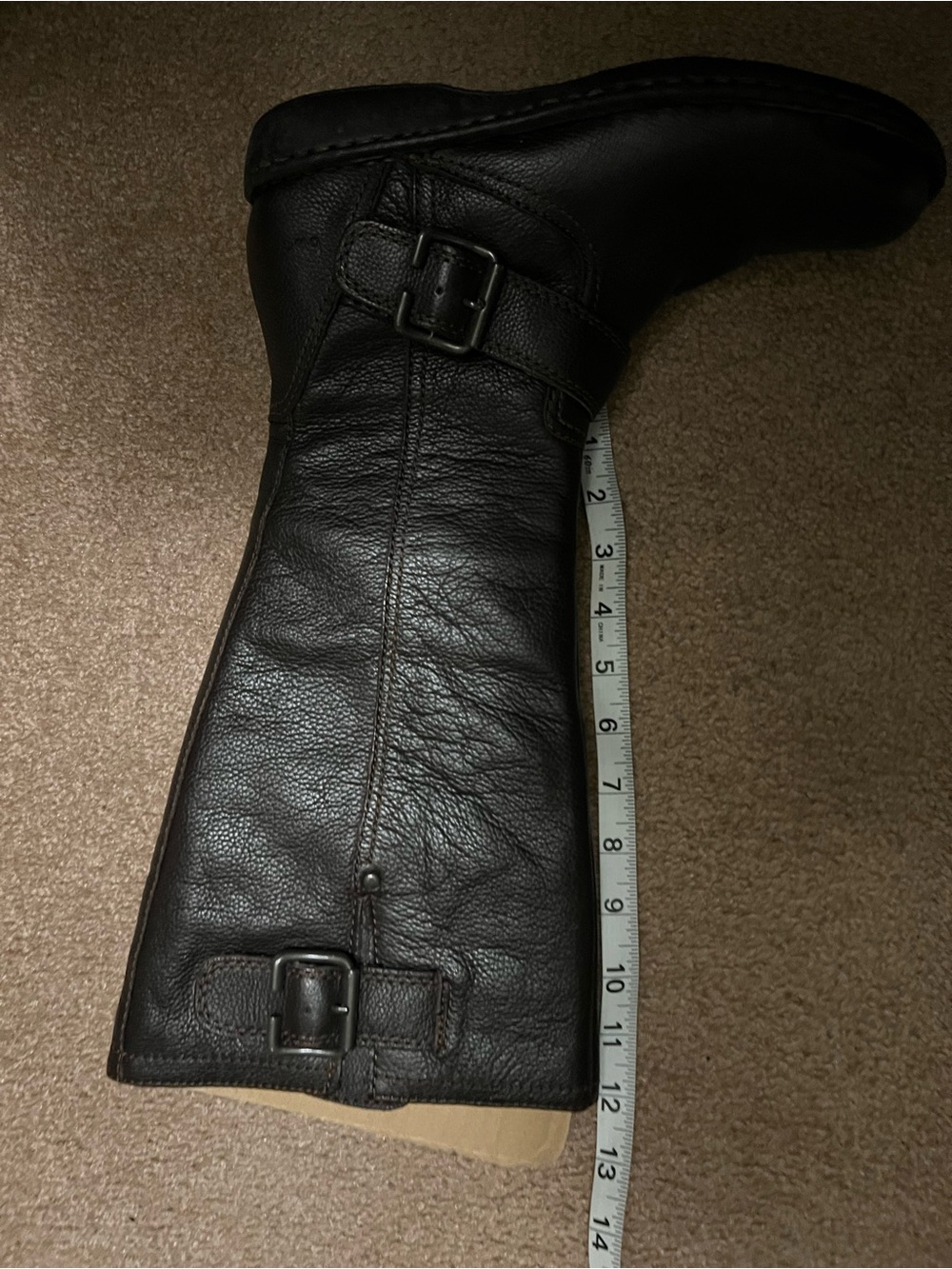 NWOT BOC by born dark French roast Elegant Brown Knee-High Women's Boots - Picture 7 of 8
